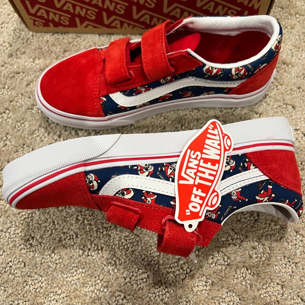 New Old Skool Santa Claus Vans